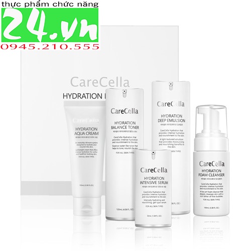Bộ sản phẩm chăm sóc da cơ bản CareCella Hydration / CareCella Hydration Basic Set