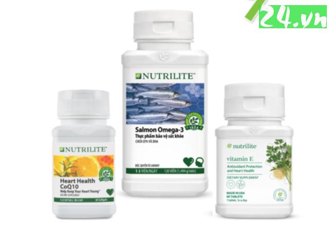 Bộ Dinh Dưỡng Hỗ Trợ Tim Mạch amway 