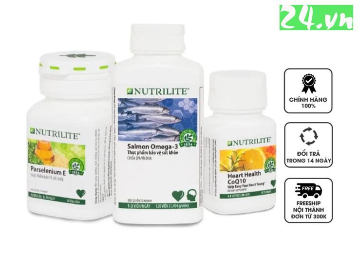 Bộ Dinh Dưỡng Hỗ Trợ Tim Mạch amway 