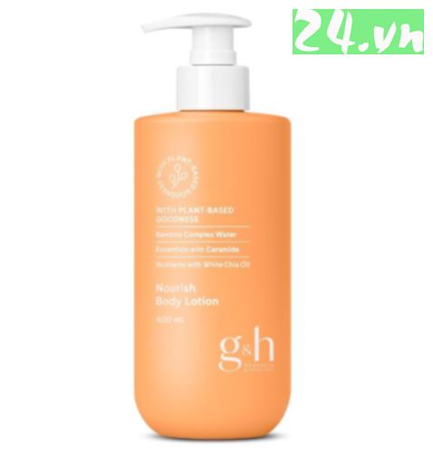 Sữa dưỡng thể dưỡng ẩm G&H GOODNESS & HEALTH NOURISH BODY LOTION