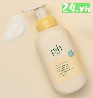 Sữa tắm gội cho bé G&H BABY Wash and Shampoo