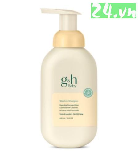 Sữa tắm gội cho bé G&H BABY Wash and Shampoo