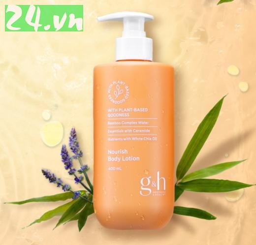 Sữa dưỡng thể dưỡng ẩm G&H GOODNESS & HEALTH NOURISH BODY LOTION 