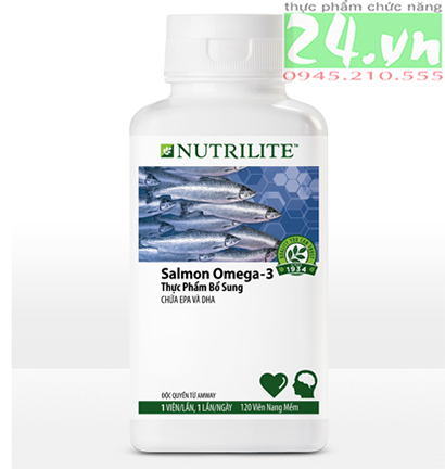 Thực phẩm bổ sung Nutrilite Salmon Omega - 3  amway giá rẻ,  Omega - 3 amway giá rẻ