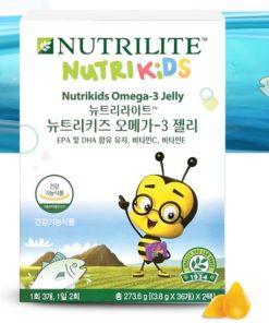Thực Phẩm Bảo Vệ Sức Khỏe NUTRILITE™ Nutrikids Omega-3 Jelly Amway, omega kid cho bé amway