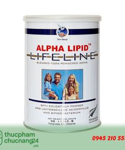 [1 THÙNG 6 LON ] Sữa Non AlphaLipid Lifeline Xuất Xứ NewZealand (6 Lon x 450G)