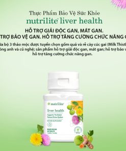 Thực phẩm bảo vệ sức khỏe Nutrilite™ Liver Health, thải độc gan amway liver health