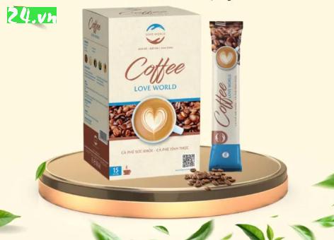 Cà phê dinh dưỡng Nutrition Coffee Love World – Cafe Love World (Hộp 15 Gói)