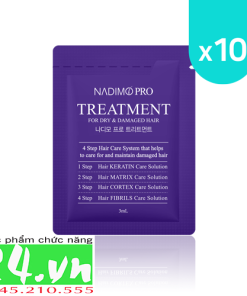 Dầu xả tóc NADIMO Pro Treatment 3mL Mini Pouch