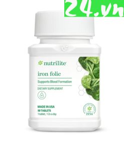 Thực phẩm bảo vệ sức khỏe nutrilite™ iron folic, sắt amway