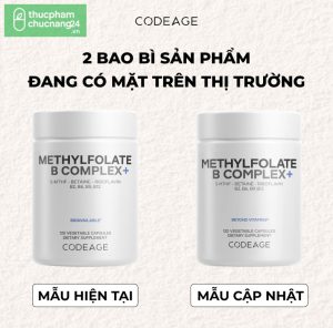 Thực phẩm bảo vệ sức khỏe Methylfolate B Complex - thucphamchucnang24